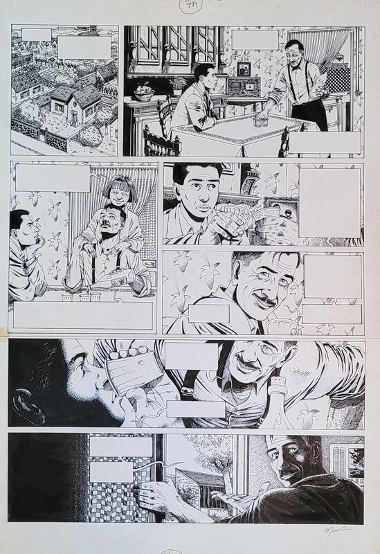 Christian Maucler, Les enquêtes du commissaire Raffini - Comic Strip