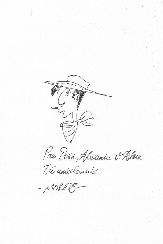 Fred Neidhardt, Dédicace sur l'album Le syndrome de l'imposteur - Sketch