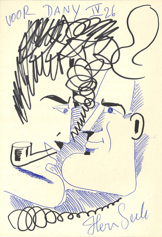 Cowboy Henk par Herr Seele, Kamagurka - Dédicace