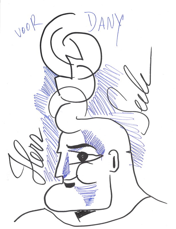 Cowboy Henk par Herr Seele, Kamagurka - Dédicace