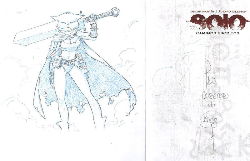 Álvaro Iglesias, Fortuna adulta - SOLO Caminos Escritos I - Dédicace
