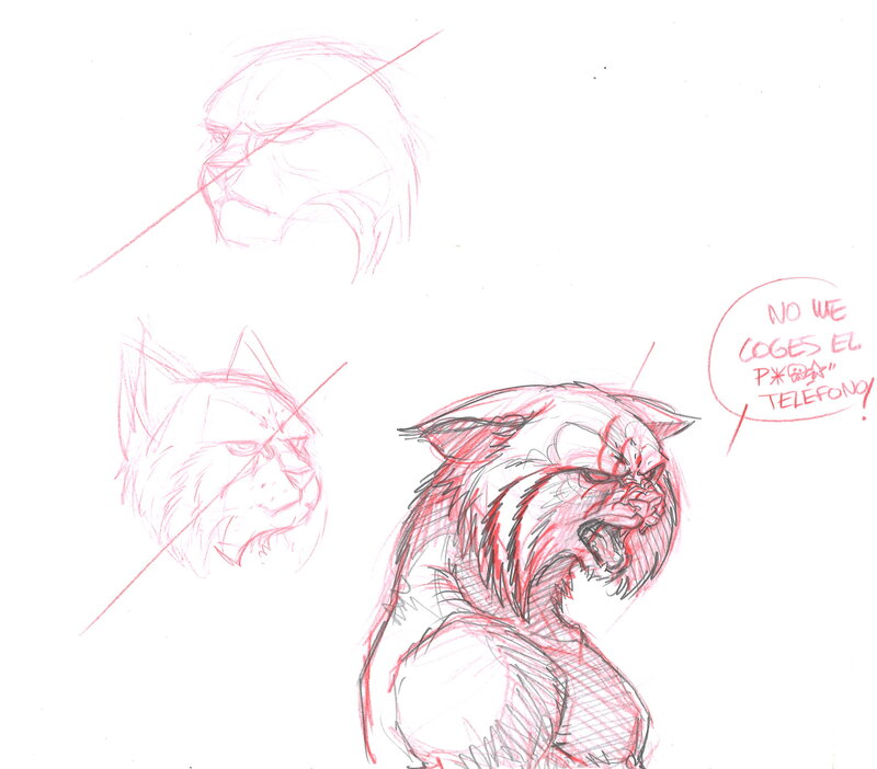 Sketches II by Álvaro Iglesias - Sketch