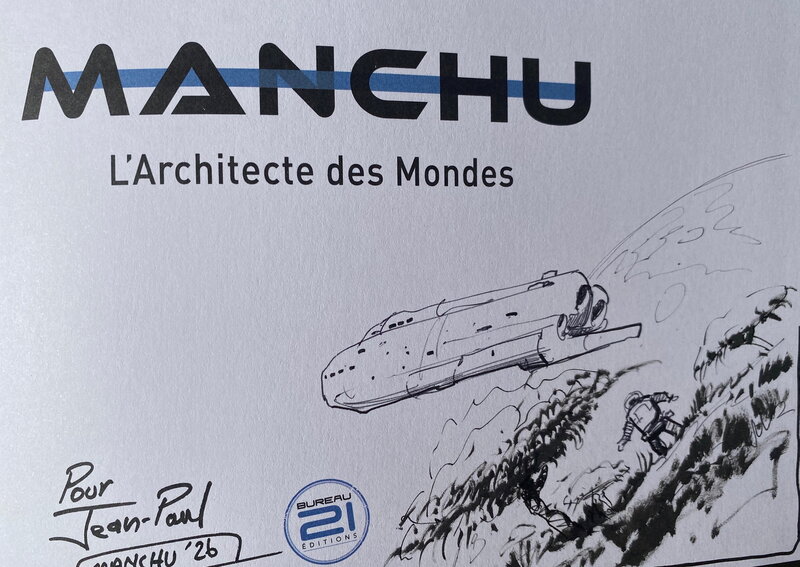 Manchu, illustration originale, 