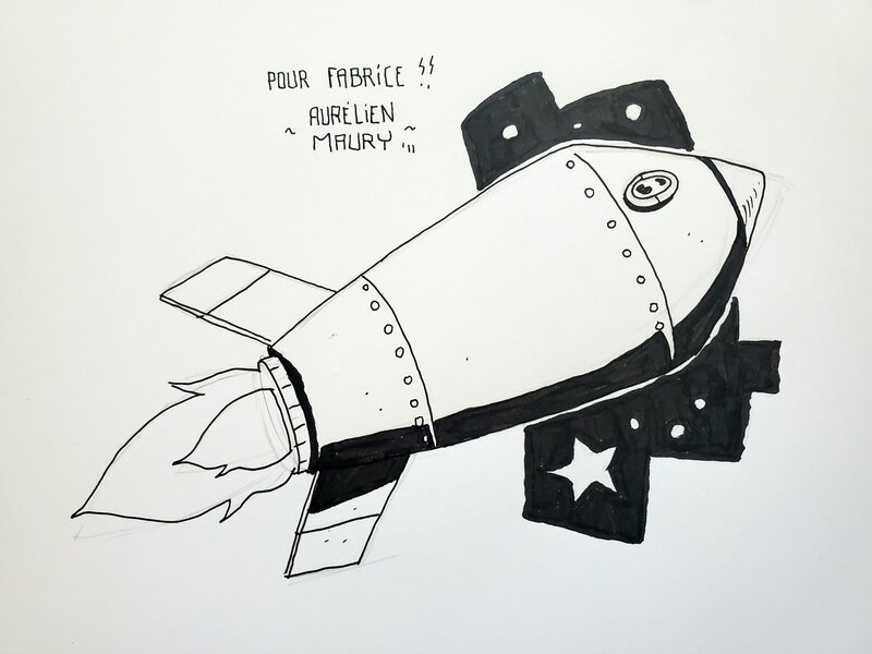 Aurélien Maury, LE DERNIER COSMONAUTE - Sketch