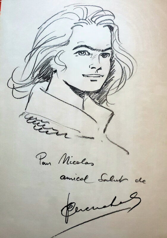François Craenhals, CHEVALIER  ARDENT   T2 LES LOUPS DE ROUGE-COGNE - Sketch