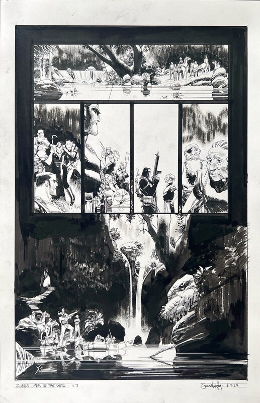 For sale - Sean Murphy, Zorro : Man of the dead numéro 4 page 3 - Comic Strip