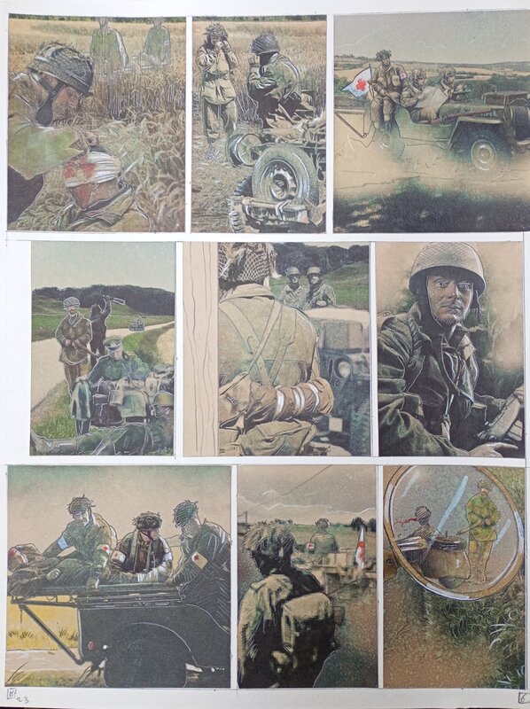 Le Hénanff - Pegasus - Planche originale