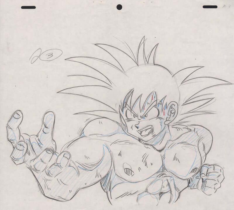 En vente - Akira Toriyama, Son Goku [Toei Animation] - Œuvre originale
