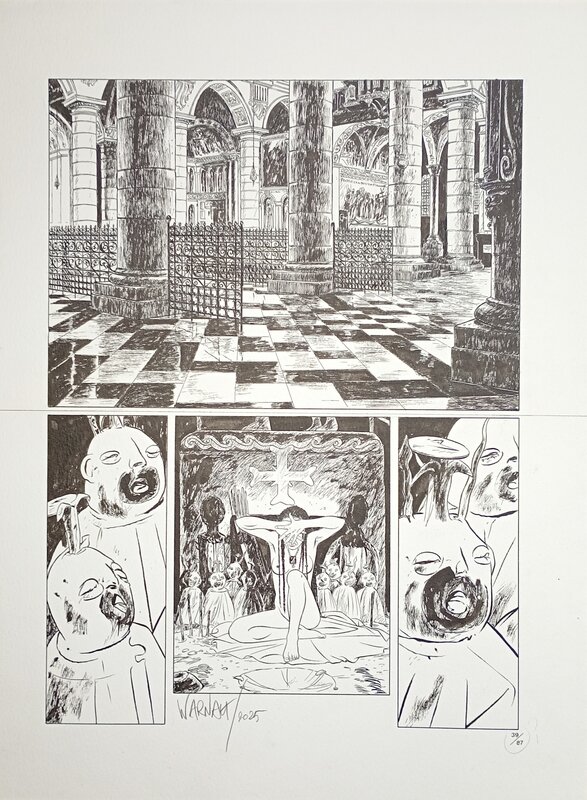 Warnaut / Raives par Éric Warnauts - Planche originale