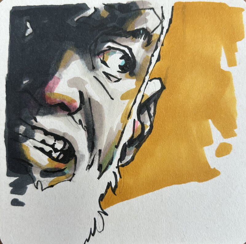 RICK by Charlie Adlard - Original Illustration
