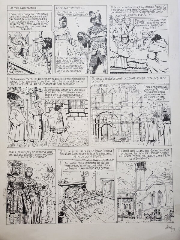 Philippe Delaby, Connaissez-Vous cette planche svp ? - Planche originale