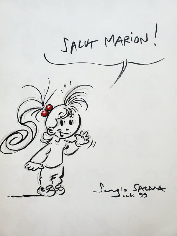 Sergio Salma, NATHALIE   T4 LE MONDE EST PETIT - Sketch