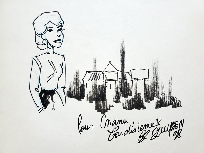 Bernard Swysen, ROULETABILLE   T10 LE MYSTERE DE LA CHAMBRE JAUNE - Sketch
