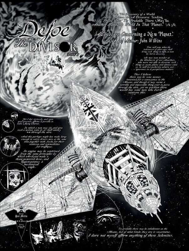 Defoe : THE DIVISOR, page 1 by Stewart Kenneth Moore - Planche originale