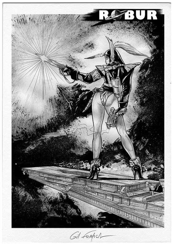 Gil Formosa, ROBUR - 4e de couverture - Comic Strip