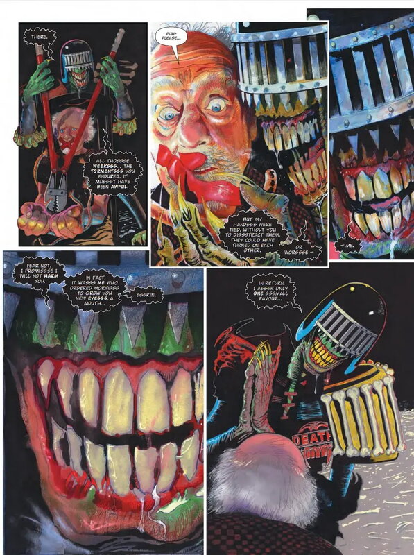 Judge DEATH: ENDGAME page 2 by Stewart Kenneth Moore 2025 - Planche originale