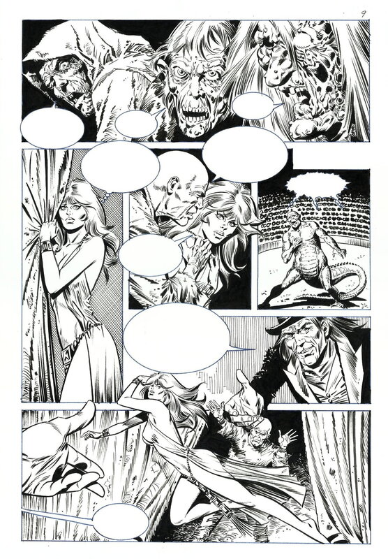 Axa- Freak show by Enric badia Romero - Comic Strip