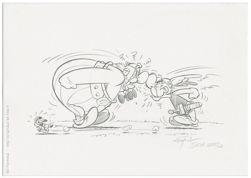 Obélix ASTÉRIX by Gil Formosa, Albert Uderzo, René Goscinny - Comic Strip