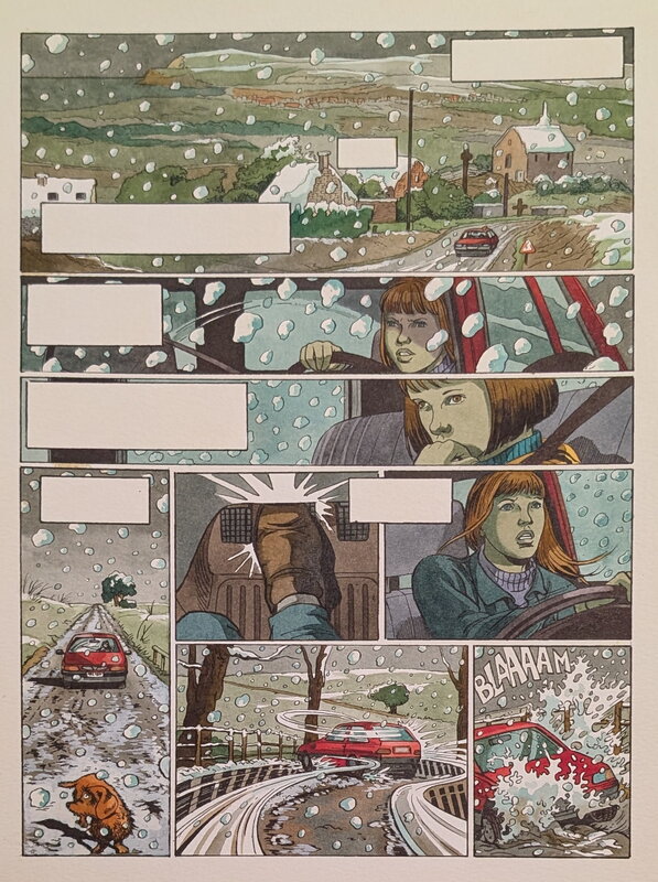 Dina Kathelyn, Viviane Nicaise, La vie en rose 2 - planche 31 - Mise en couleur