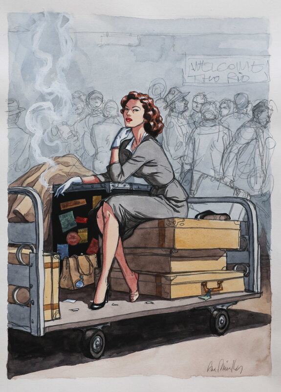 Ana Mirallès, 48 heures dans la vie de Ava Gardner - Comic Strip