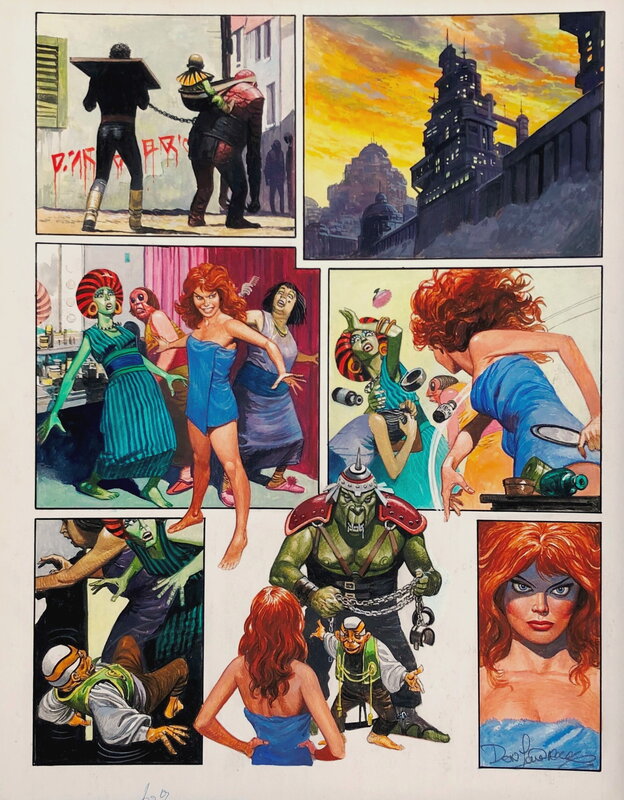 For sale - Don Lawrence, Storm 10  Pirates of Pandarve - Comic Strip