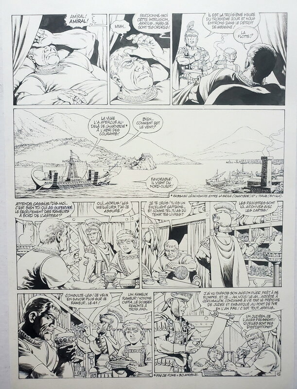 Jean-Yves Mitton, BEN HUR      T2 QUINTUS ARRIUS - Comic Strip