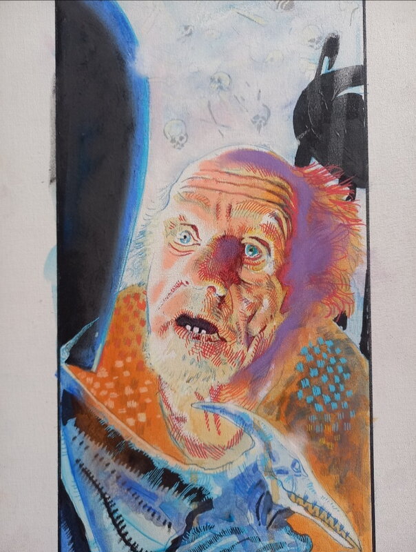 Stewart Kenneth Moore, The Last Man on Deadworld - Planche originale