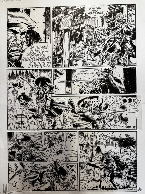 Jean-Claude Cassini, Corpus Hermeticum : Badlands - Comic Strip