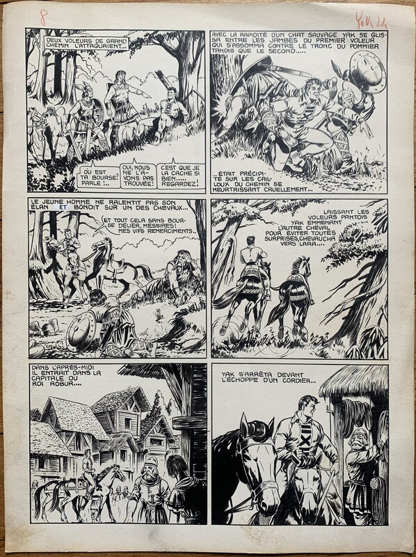En vente - Yak par Cézard - Planche originale