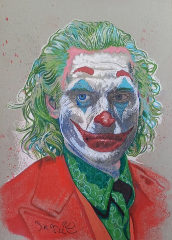 For sale - Joker by Stewart Kenneth Moore - Sketch