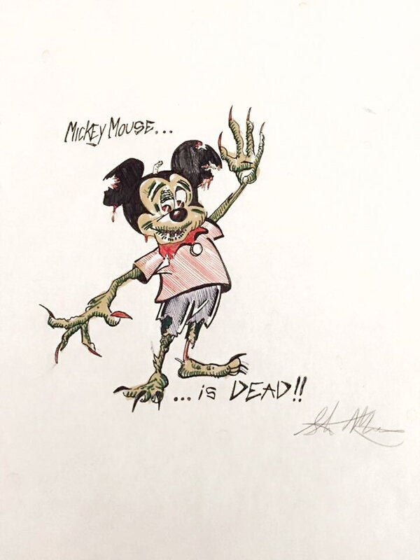 Stewart Kenneth Moore, Mickey MOUSE is DEAD - Dédicace