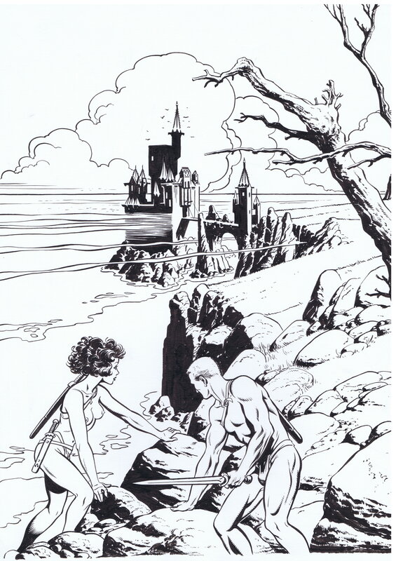 Zodiak cover 9 par Minck Oosterveer - Couverture originale