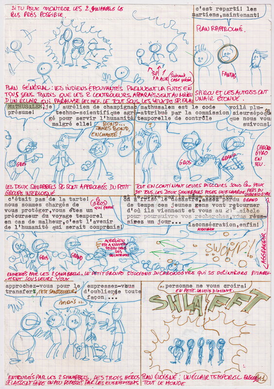 Tome, Scénario Spirou 