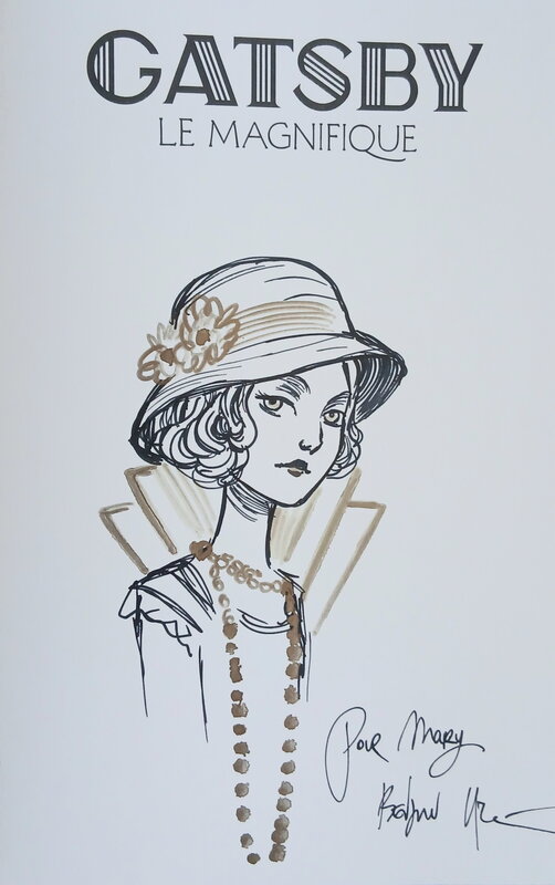 Dédicace - Benjamin Lacombe - Sketch