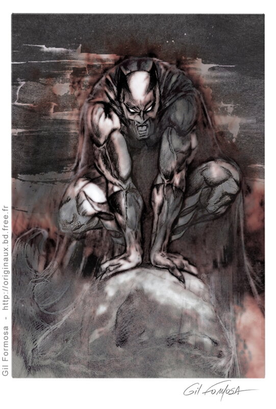 Batman Caverne by Gil Formosa, Bob Kane, Bob Fingerman - Original Illustration