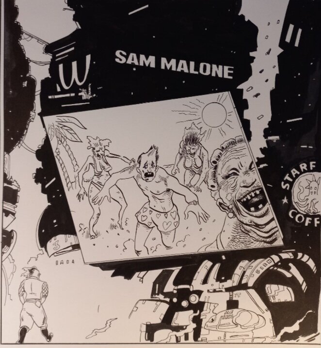 For sale - MEGACITY ONE by Stewart Kenneth Moore - Comic Strip