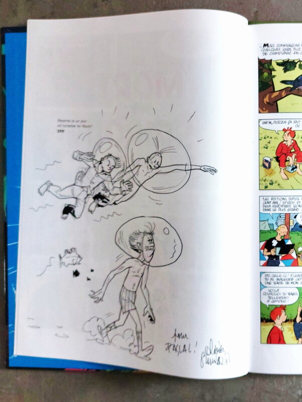 Schwartz Dedicace - Planche originale