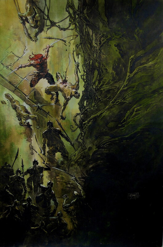 Guillaume Sorel, Kane / Karl Edward WAGNER - Couverture originale