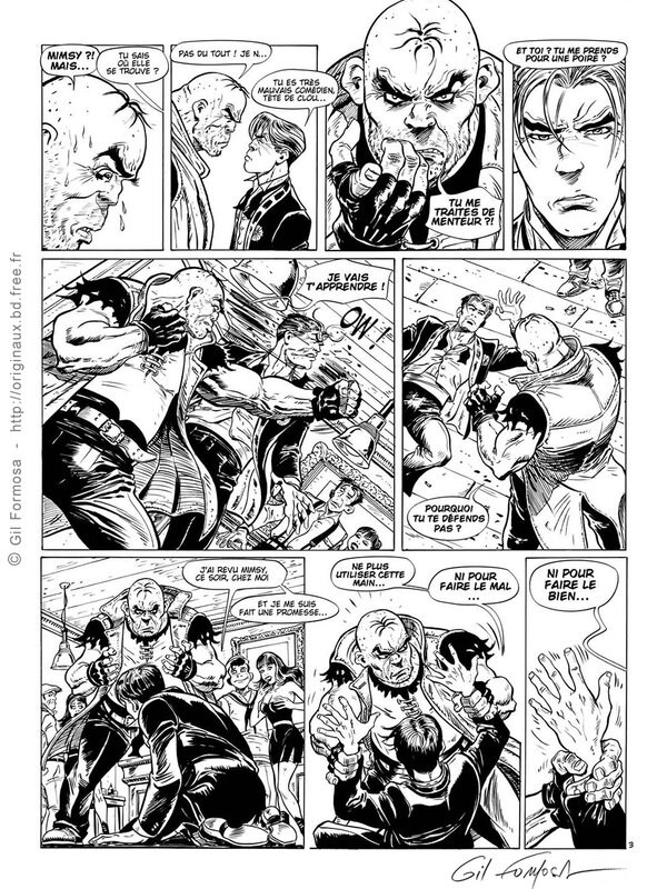 Gil Formosa, Double GAUCHE T1 P29 - Planche originale