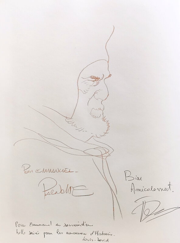 Joël Parnotte, Xavier Dorison, Louis-David Delahaye, Cauchon ...ou l'homme qui tua Jeanne d'Arc 2026Mai06 - Dédicace