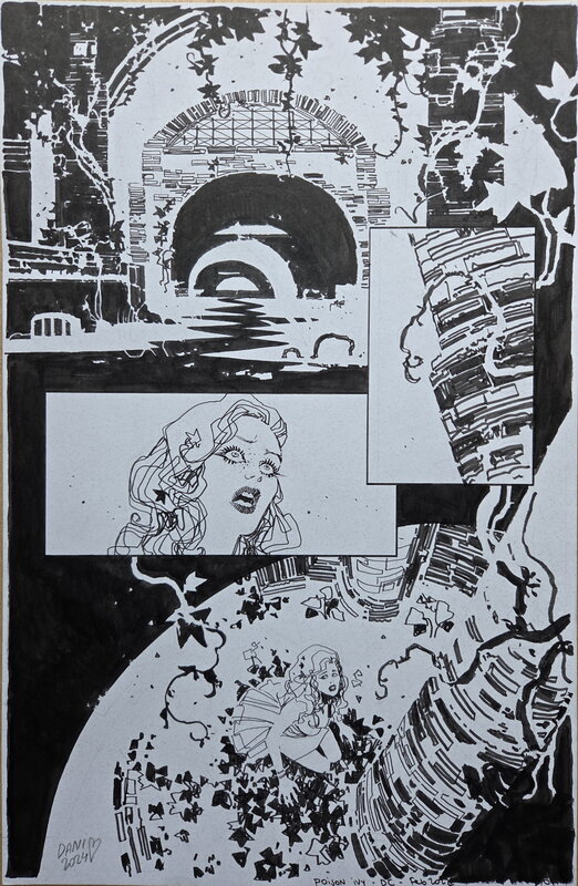 Dani, Batman Vol 3 #124 p 23 (Poison Ivy Backup Story) - Illustration originale