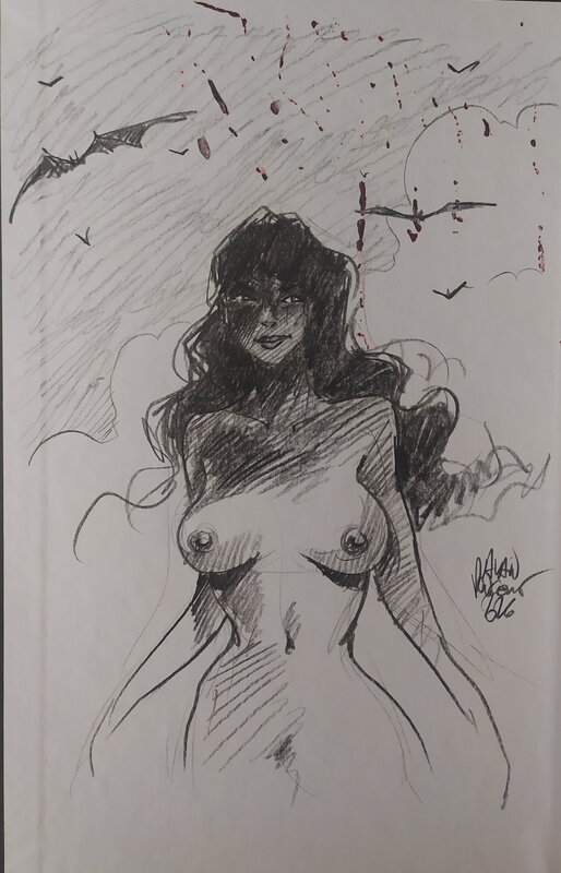Azmandeh by Anna D'Annunzio - Sketch