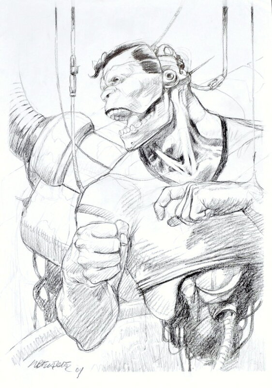 En vente - Tanino Liberatore, Ranxerox - Illustration publiée - Illustration originale