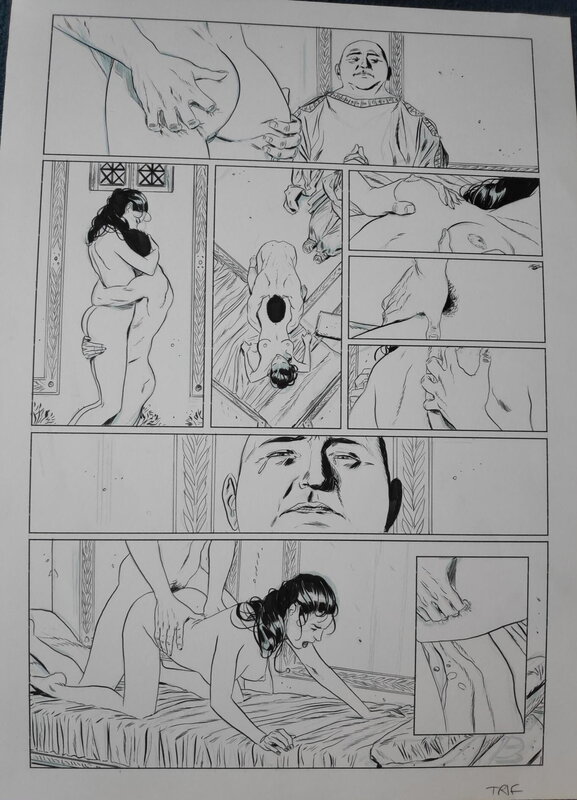 Francesco Trifogli, Trif, Thrace Tome 1_Lupi, Fratres, Amantes - Planche originale