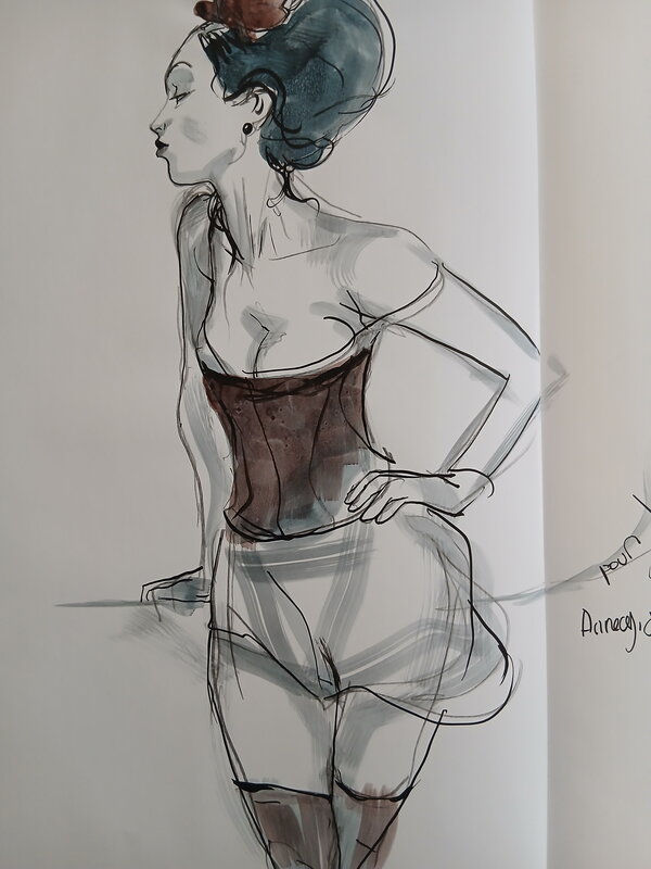 Mathilde by Yannick Corboz, Wilfrid Lupano - Sketch