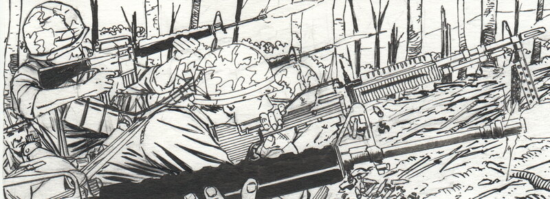 Bomb Road par Michel Koeniguer - Illustration originale