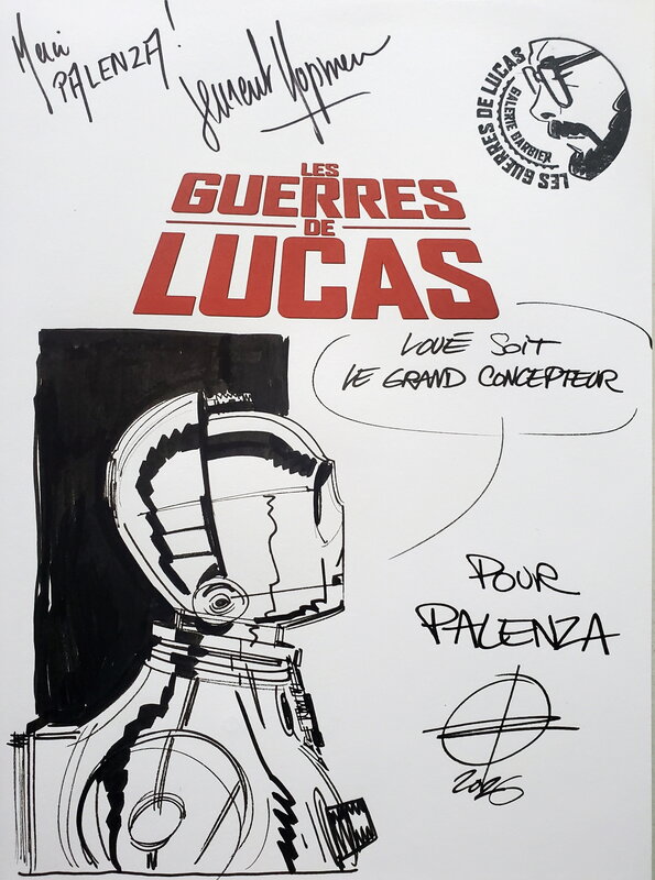 LA GUERRE DES LUCAS par Renaud Roche, Laurent Hopman - Dédicace