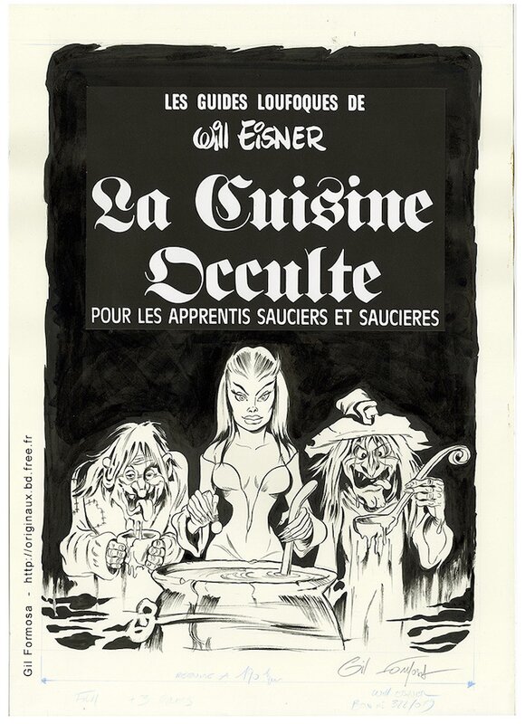 Gil Formosa, Les GUIDES LOUFOQUES de Will Eisner - Couverture originale