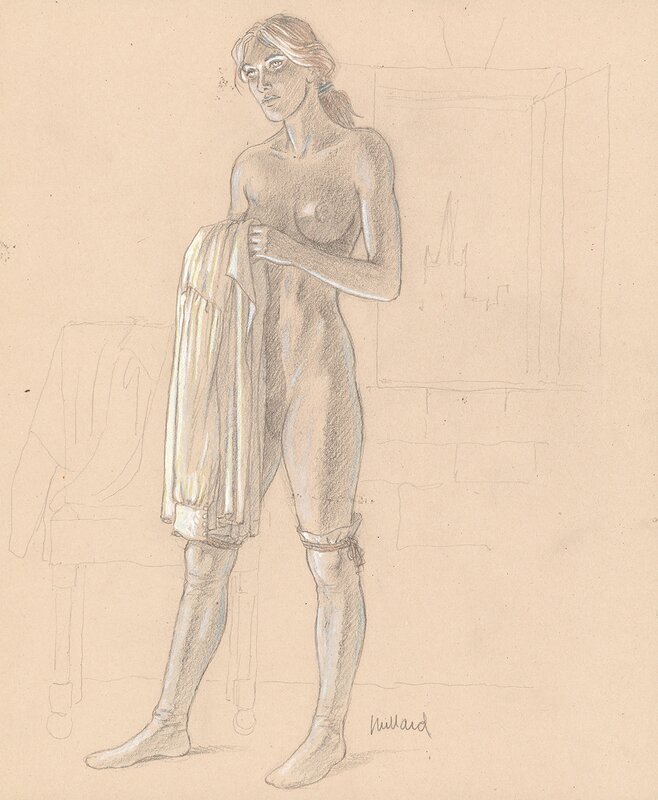 Plume aux Vents by André Juillard - Original Illustration