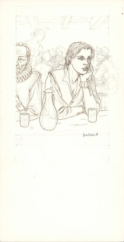 Plume aux vents by André Juillard - Original Illustration